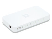 D-Link GO-SW-8E/E, Unmanaged, Fast Ethernet (10/100), Vollduplex