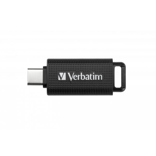 Verbatim Store n Go, 32 GB, USB Typ-C, 3.2 Gen 1 (3.1 Gen 1), Dia, 4 g, Schwarz