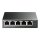 TP-LINK 5-Port-Gigabit-Easy-Smart-Switch mit 4 PoE+-Ports, Managed, L2, Gigabit Ethernet (10/100/1000), Power over Ethernet (PoE)