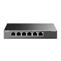 TP-LINK 6-Port 10/100Mbit/s-Desktop-Switch mit 4-Port...