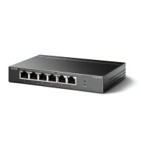 TP-LINK 6-Port 10/100Mbit/s-Desktop-Switch mit 4-Port...