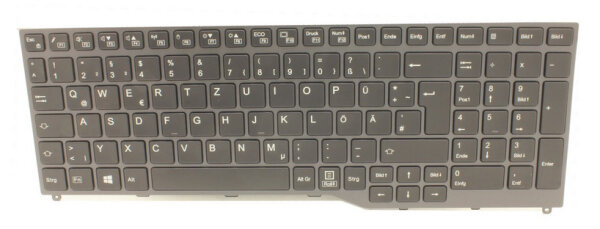 Fujitsu 34067912, Tastatur, Deutsch, Fujitsu, LIFEBOOK E458