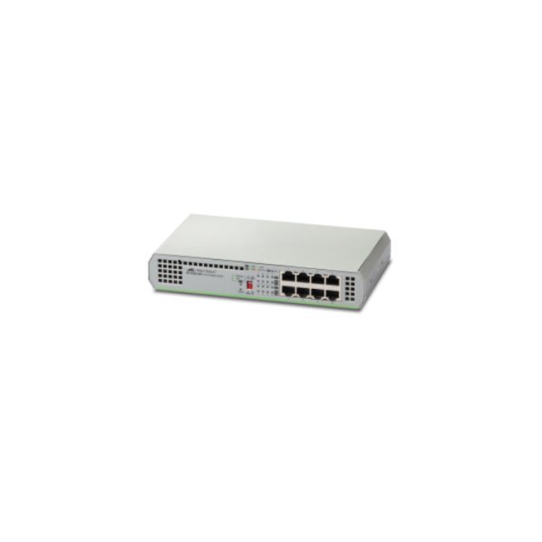 Allied Telesis AT-GS910/8-50, Unmanaged, Gigabit Ethernet (10/100/1000)