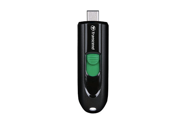 Transcend JetFlash 790C, 64 GB, USB Typ-C, 3.2 Gen 1 (3.1 Gen 1), Schutzhülle, 4,9 g, Schwarz