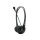 Equip Chat Headset, Kabelgebunden, Anrufe/Musik, 20 - 22000 Hz, 96 g, Kopfhörer, Schwarz