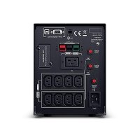 CyberPower Systems CyberPower PR3000ELCDSXL Line-Interactive USV 3000VA/2700W Tower, Reine Sinuswelle, AVR, LCD, Ausgang (8) IEC, RS232, USB (HID), EPO, Expansion Port für opt. Netzwerkkomunikation, Anschluss f. opt. Batterieerweiterung, Line-Interaktiv,