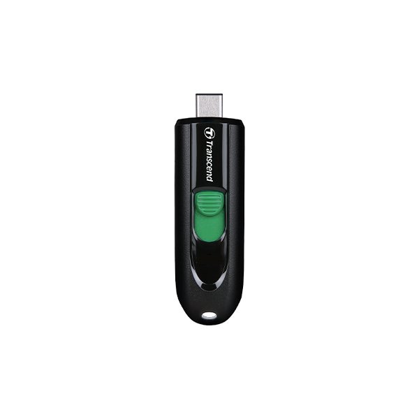 Transcend JetFlash 790C, 128 GB, USB Typ-C, 3.2 Gen 1 (3.1 Gen 1), Schutzhülle, 4,9 g, Schwarz