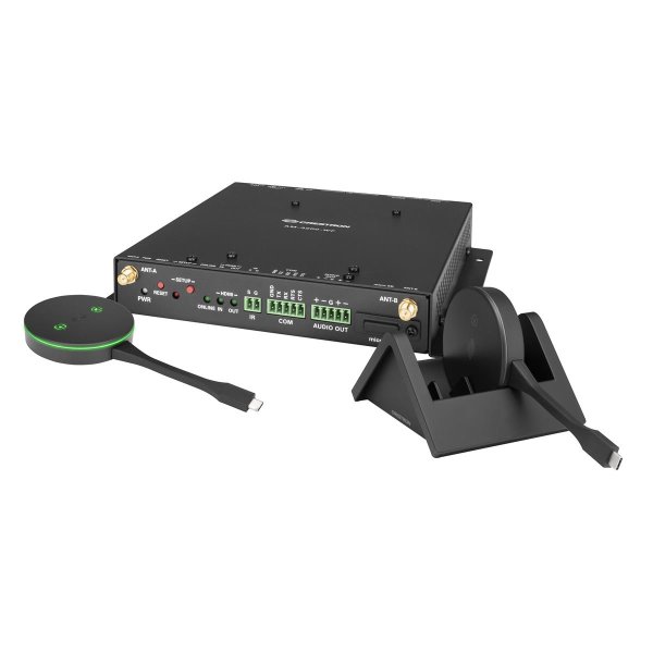 Crestron AM3-212-I KIT, 3840 x 2160 Pixel, AV-Receiver, 30 m, Verkabelt & Kabellos, Schwarz, HDCP