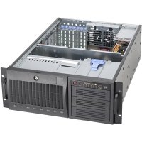 Supermicro SuperChassis 743AC-668B, Full Tower, Server, Schwarz, ATX, EATX, micro ATX, Metall, Ventilatorausfall, HDD, Netzwerk, Leistung