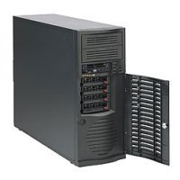 Supermicro SuperChassis 733TQ-668B, Midi Tower, Server, Schwarz, ATX, EATX, HDD, Heizung, LAN, Leistung, BSMI CCC CE/EMC FCC class B TUV/CB UL/CUL