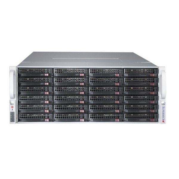 Supermicro SuperChassis 847BE1C4-R1K23LPB, Rack, Server, Schwarz, ATX, EATX, 4U, Ventilatorausfall, HDD, LAN, Leistung