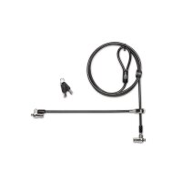 Kensington MicroSaver® 2.0 Twin-Notebookschloss - Kensington - Schlüssel - Karbonstahl - Schwarz