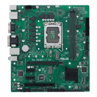 ASUS PRO H610M-C D4-CSM, Intel, LGA 1700, Intel® Celeron®, Intel® Core™ i3, Intel® Core™ i5, Intel® Core™ i7, Intel® Core™ i9, Intel® Pentium®, DDR4-SDRAM, 64 GB, DIMM