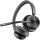 Poly Voyager 4320 USB-A Headset +BT700 Dongle, Kabellos, Büro/Callcenter, 20 - 20000 Hz, 122 g, Kopfhörer, Schwarz