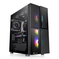 Thermaltake Versa T26 TG ARGB, Midi Tower, PC, Schwarz,...