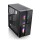 Thermaltake Versa T26 TG ARGB, Midi Tower, PC, Schwarz, ATX, EATX, micro ATX, Mini-ITX, SPCC, Gaming