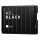 WD_BLACK Western Digital P10 Game Drive, 4000 GB, 2.5 Zoll, 3.2 Gen 1 (3.1 Gen 1), Schwarz