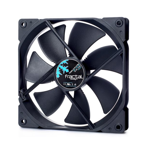 Fractal Design Dynamic X2 GP-14 PWM, Ventilator, 14 cm, 500 RPM, 1700 RPM, 33,7 dB, 105,9 cfm