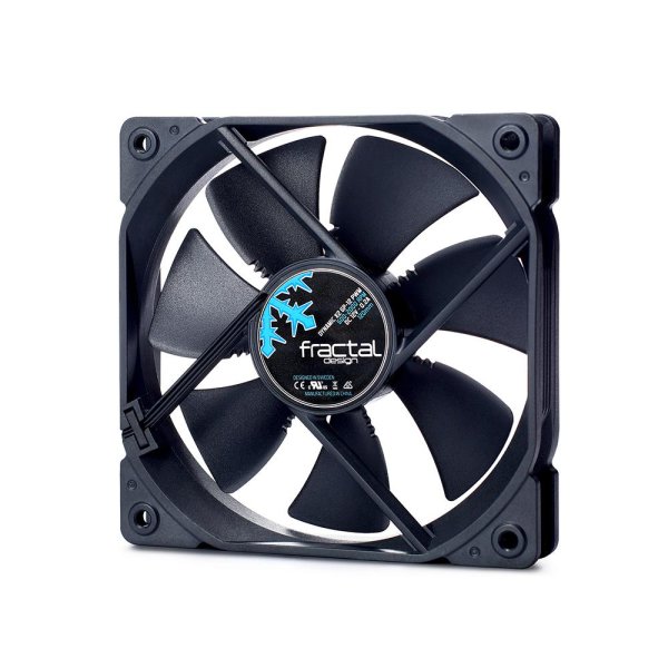 Fractal Design Dynamic X2 GP-12 PWM, Ventilator, 12 cm, 500 RPM, 2000 RPM, 32,2 dB, 87,6 cfm