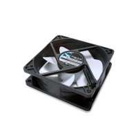 Fractal Design Silent Series R3 80 mm, Ventilator, 8 cm, 1600 RPM, 18,1 dB, 20,2 cfm, Schwarz, Weiß