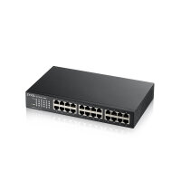 ZyXEL GS1100-24E, Unmanaged, Gigabit Ethernet...