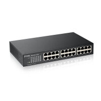 ZyXEL GS1100-24E, Unmanaged, Gigabit Ethernet...