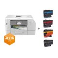 Brother MFC-J4540DWXL - Tintenstrahl - Farbdruck - 4800 x 1200 DPI - A4 - Direkter Druck - Weiß