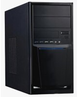 Linkworld 7271-23 C2222, Tower, PC, Schwarz, 3.5"