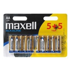 Maxell AA, Einwegbatterie, Alkali, Mehrfarbig, 14 mm, 14 mm, 50 mm