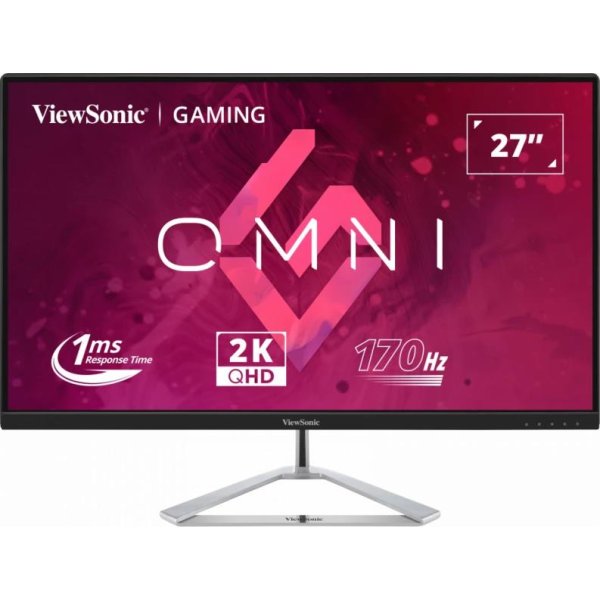 ViewSonic VX Series VX2780-2K, 68,6 cm (27"), 2560 x 1440 Pixel, 2K Ultra HD, LED, 1 ms, Schwarz