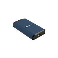 Transcend ESD410C, 4 TB, USB Typ-C, 2000 MB/s, 20 Gbit/s, Passwortschutz, Blau