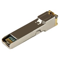 StarTech.com Citrix SFP-TX kompatibles SFP+ Transceiver-Modul – 10GBASE-T, Kupfer, 1000 Mbit/s, SFP, 100 m, Schnelles Ethernet, Gigabit Ethernet, Voll