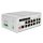 DIGITUS 8 Port Gigabit Ethernet Netzwerk PoE Switch, Industrial, L2 managed, 4 SFP Uplink