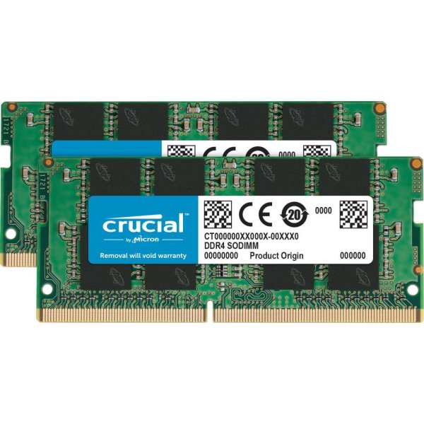 Crucial CT2K8G4SFRA32A, 16 GB, 2 x 8 GB, DDR4, 3200 MHz