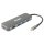 D-Link DUB-2333, Kabelgebunden, USB Typ-C, 60 W, Grau, 5 Gbit/s, 4K Ultra HD