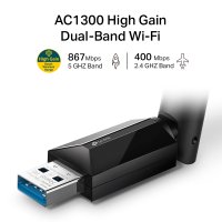 TP-LINK AC1300-High-Gain-Dualband-USB-WLAN-Adapter,...