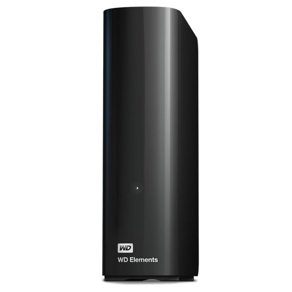 WD Elements Desktop, 10 TB, 3.2 Gen 1 (3.1 Gen 1), Schwarz