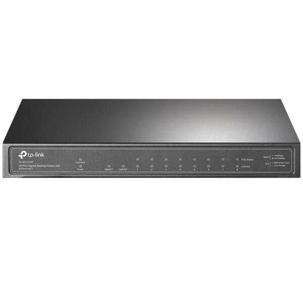 TP-LINK TL-SG1210P, Unmanaged, Gigabit Ethernet (10/100/1000), Power over Ethernet (PoE), Wandmontage