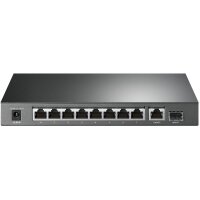 TP-LINK TL-SG1210P, Unmanaged, Gigabit Ethernet (10/100/1000), Power over Ethernet (PoE), Wandmontage