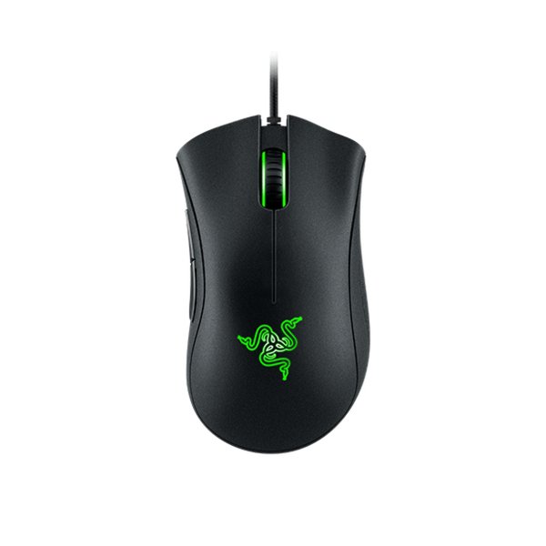 Razer DeathAdder Essential, rechts, Optisch, USB Typ-A, 6400 DPI, Schwarz