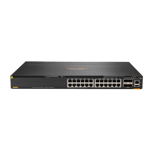 HPE 6300M 24-port 1GbE Class 4 PoE & 4-port SFP56, Managed, L3, Gigabit Ethernet (10/100/1000), Power over Ethernet (PoE), Rack-Einbau, 1U