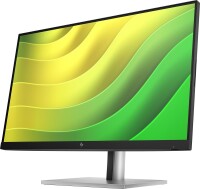 HP E24q G5 QHD-Monitor ohne PVC, 60,5 cm (23.8"), 2560 x 1440 Pixel, Quad HD, LCD, 5 ms, Schwarz, Silber