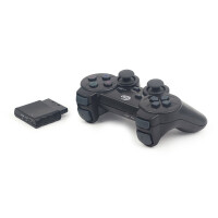 Gembird JPD-WDV-01, Gamepad, PC, Playstation 2, Playstation 3, D-Pad, Kabellos, RF, 2,4 GHz