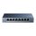 TP-LINK TL-SG108, Unmanaged, L2, Gigabit Ethernet (10/100/1000), Vollduplex, Wandmontage