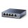 TP-LINK TL-SG105, Unmanaged, L2, Gigabit Ethernet (10/100/1000), Vollduplex, Wandmontage