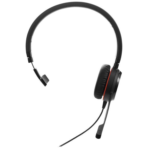 Jabra Evolve 20SE MS Mono, Kabelgebunden, Büro/Callcenter, 150 - 7000 Hz, 142 g, Kopfhörer, Schwarz