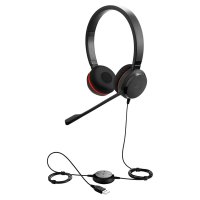 Jabra Evolve 20SE UC Stereo, Kabelgebunden, Büro/Callcenter, 150 - 7000 Hz, 171 g, Kopfhörer, Schwarz