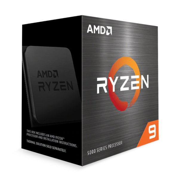 AMD Ryzen 9 5900X, AMD Ryzen™ 9, Socket AM4, 7 nm, AMD, 5900X, 3,7 GHz