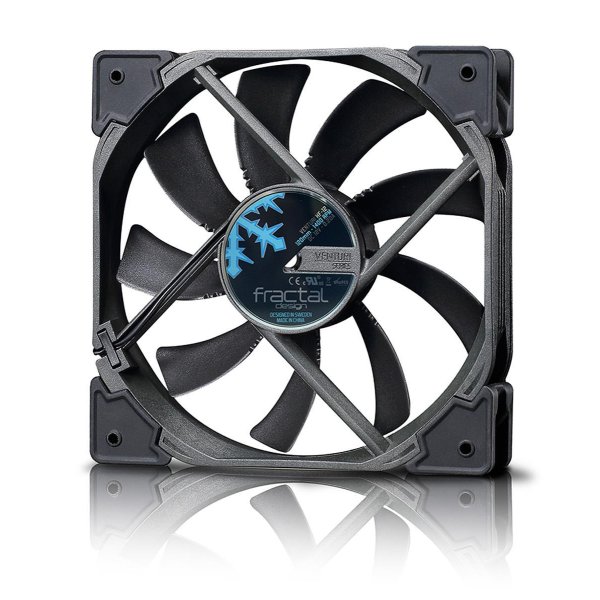 Fractal Design Venturi HP-12 PWM, Ventilator, 12 cm, 1800 RPM, 31,7 dB, 61,4 cfm, 104,3 m³/h