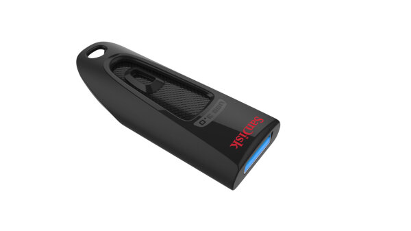 SanDisk Ultra, 32 GB, USB Typ-A, 3.2 Gen 1 (3.1 Gen 1), 100 MB/s, Dia, Schwarz